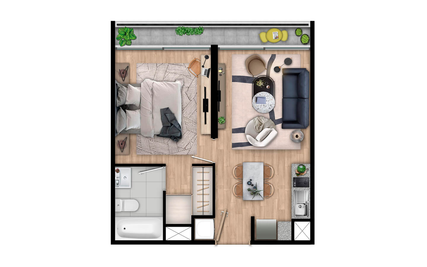 Plano del departamento