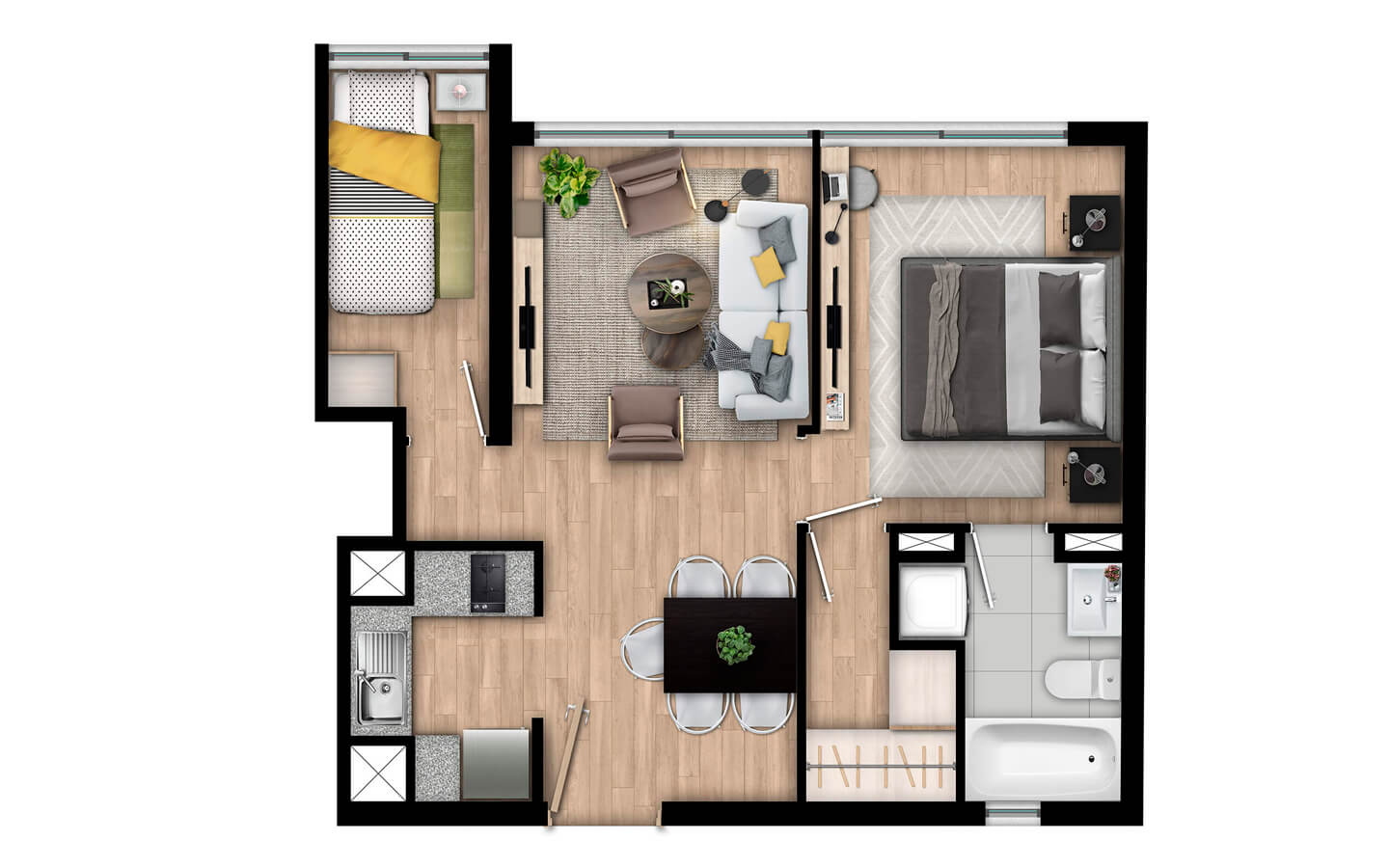 Plano del departamento