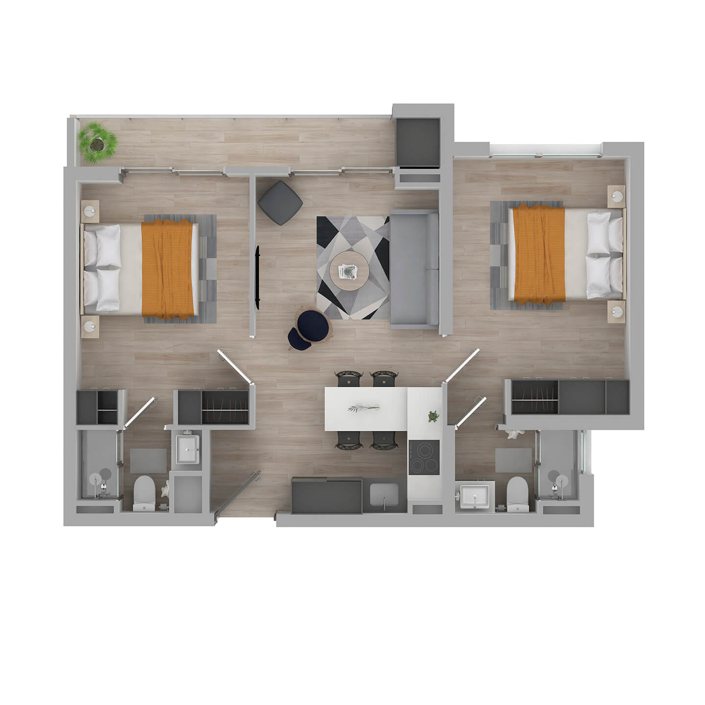 Plano del departamento