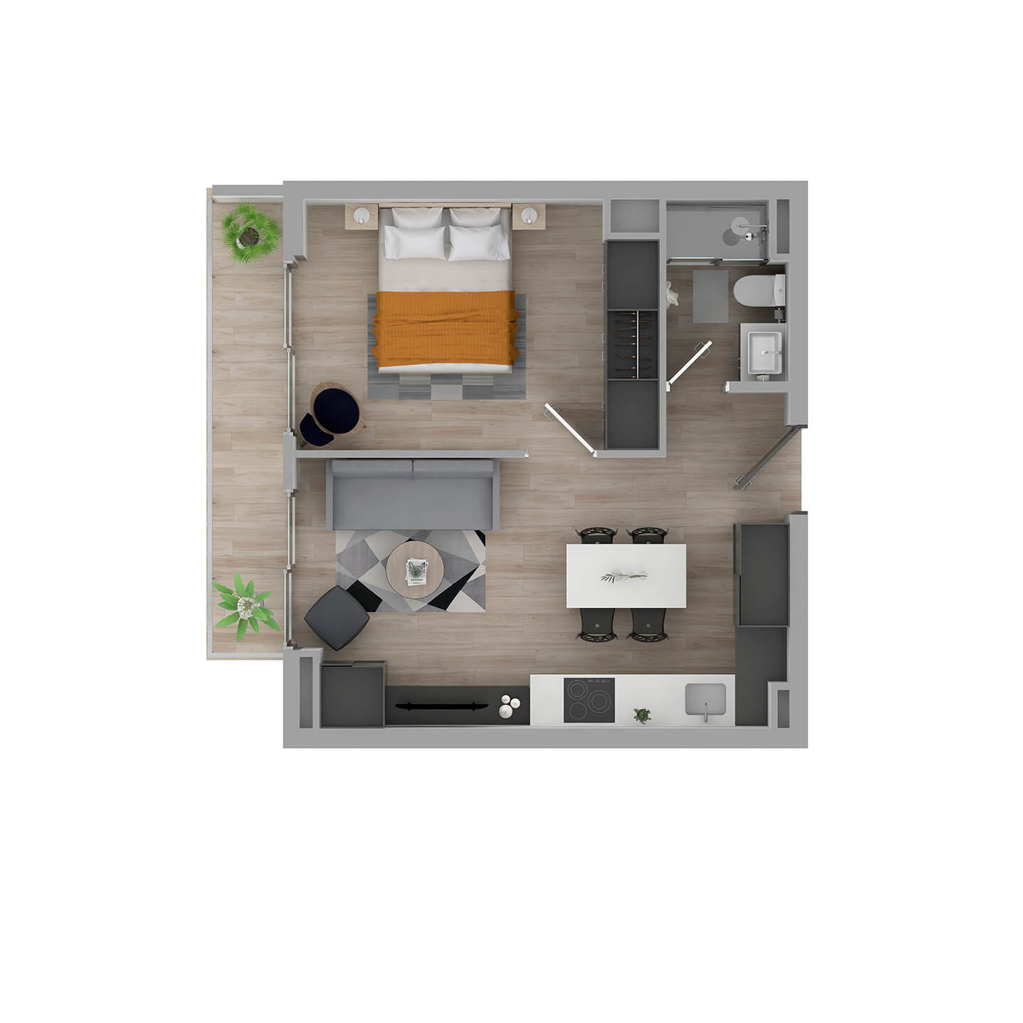 Plano del departamento