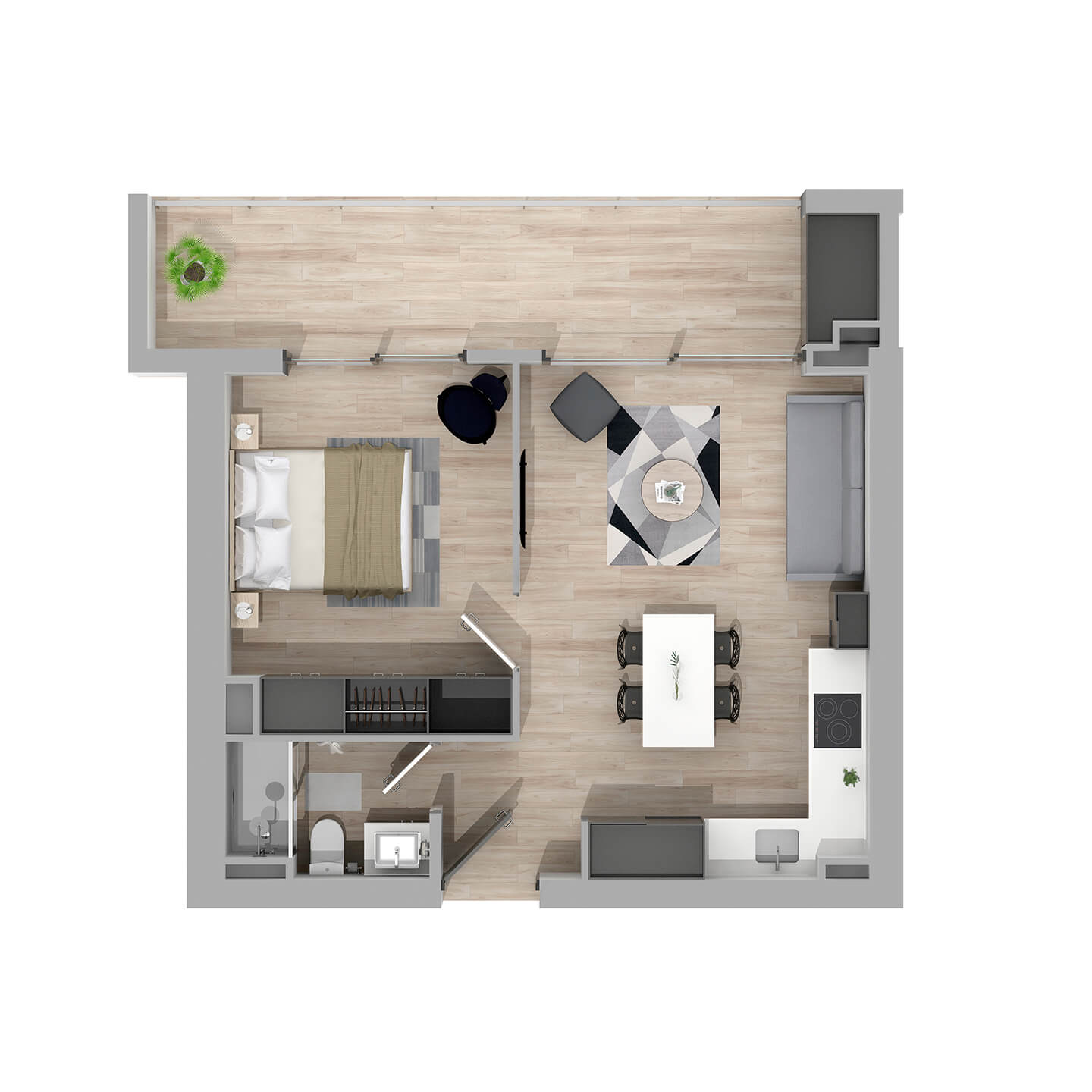 Plano del departamento