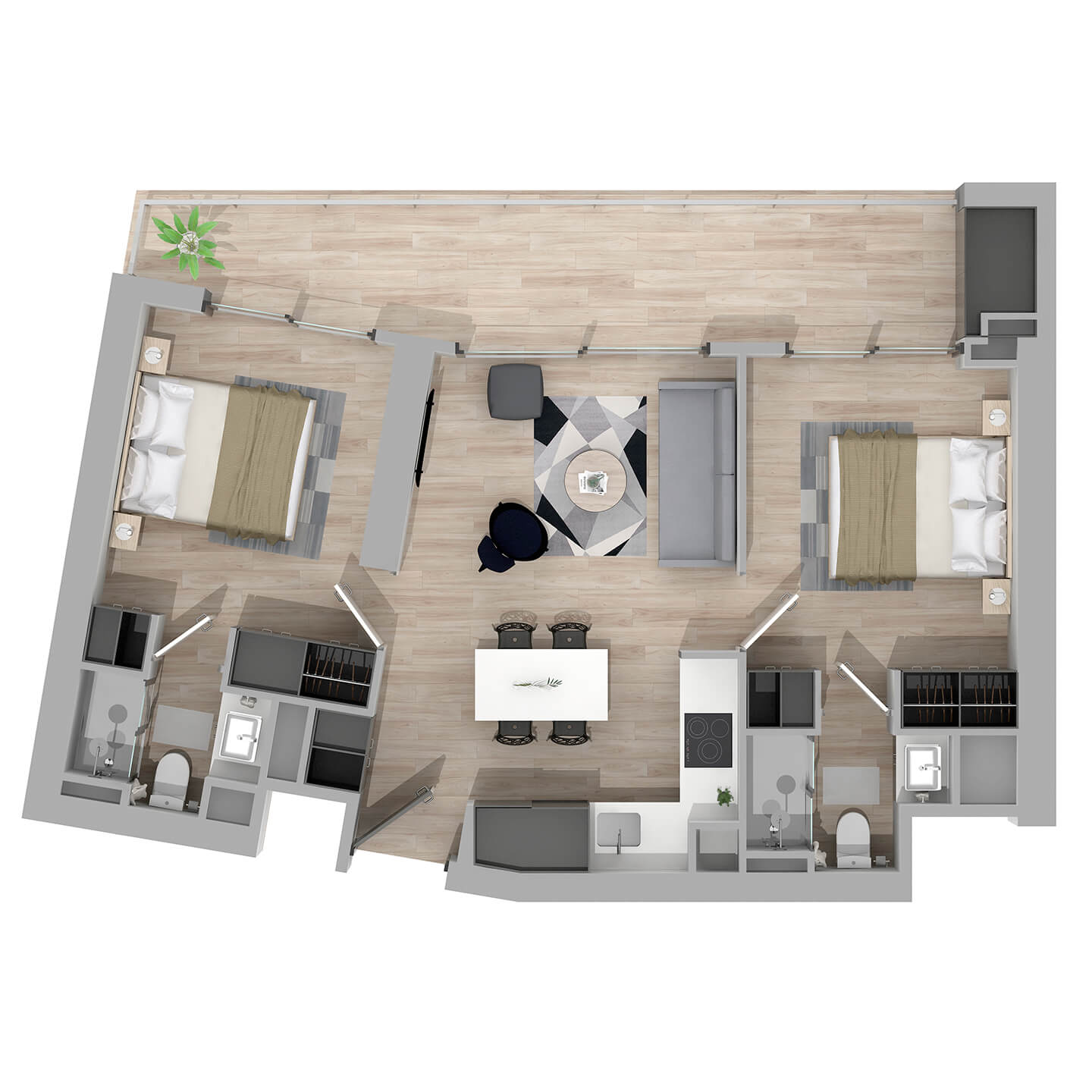 Plano del departamento