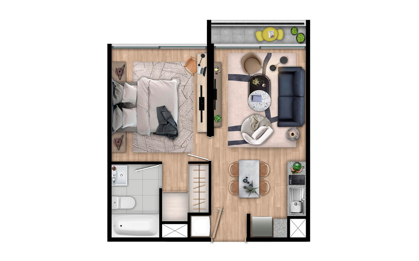 Plano del departamento