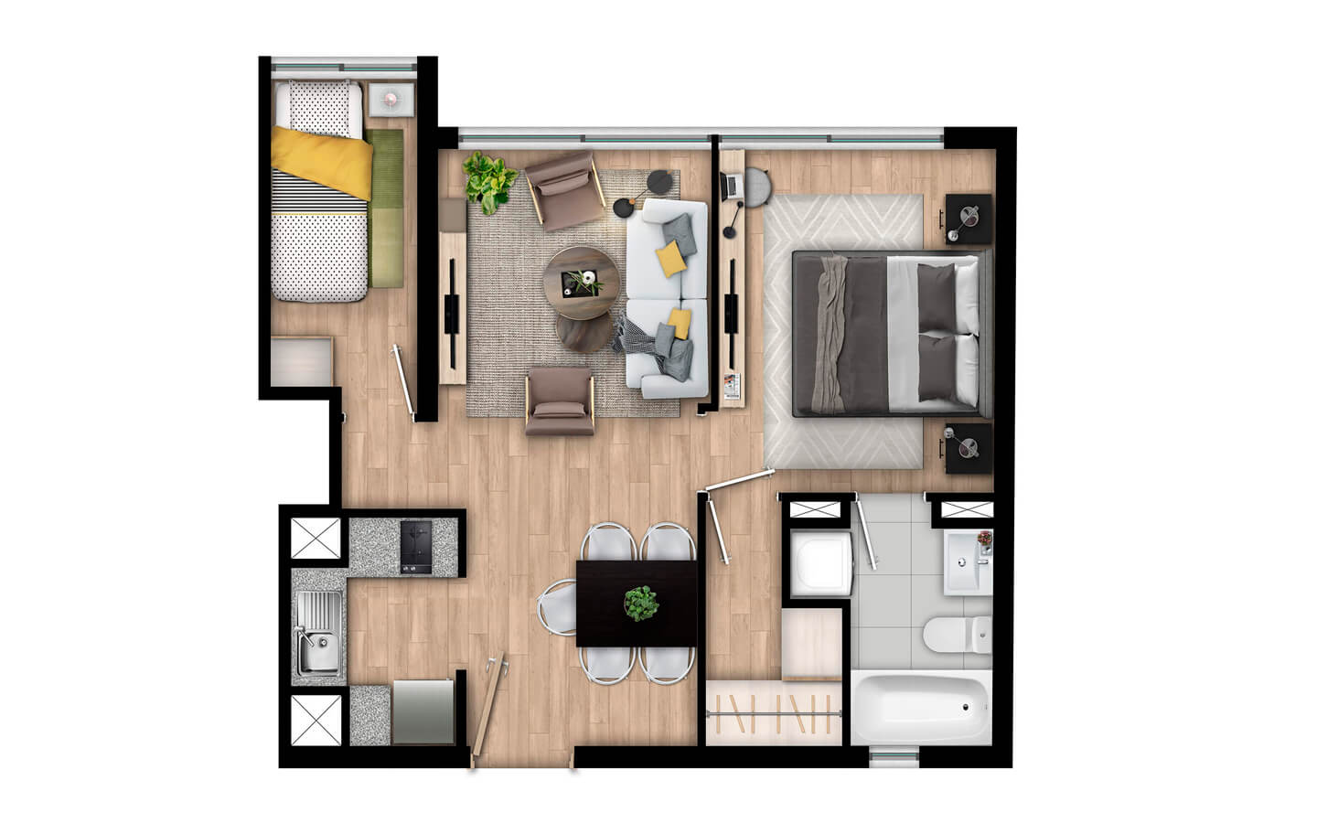 Plano del departamento