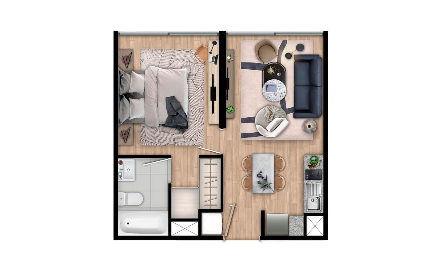 Plano del departamento