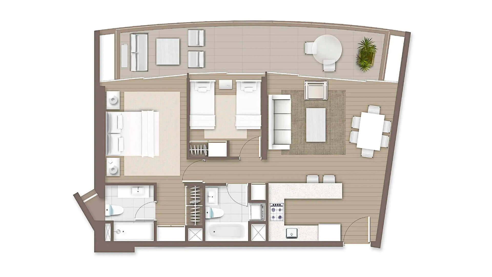 Plano del departamento