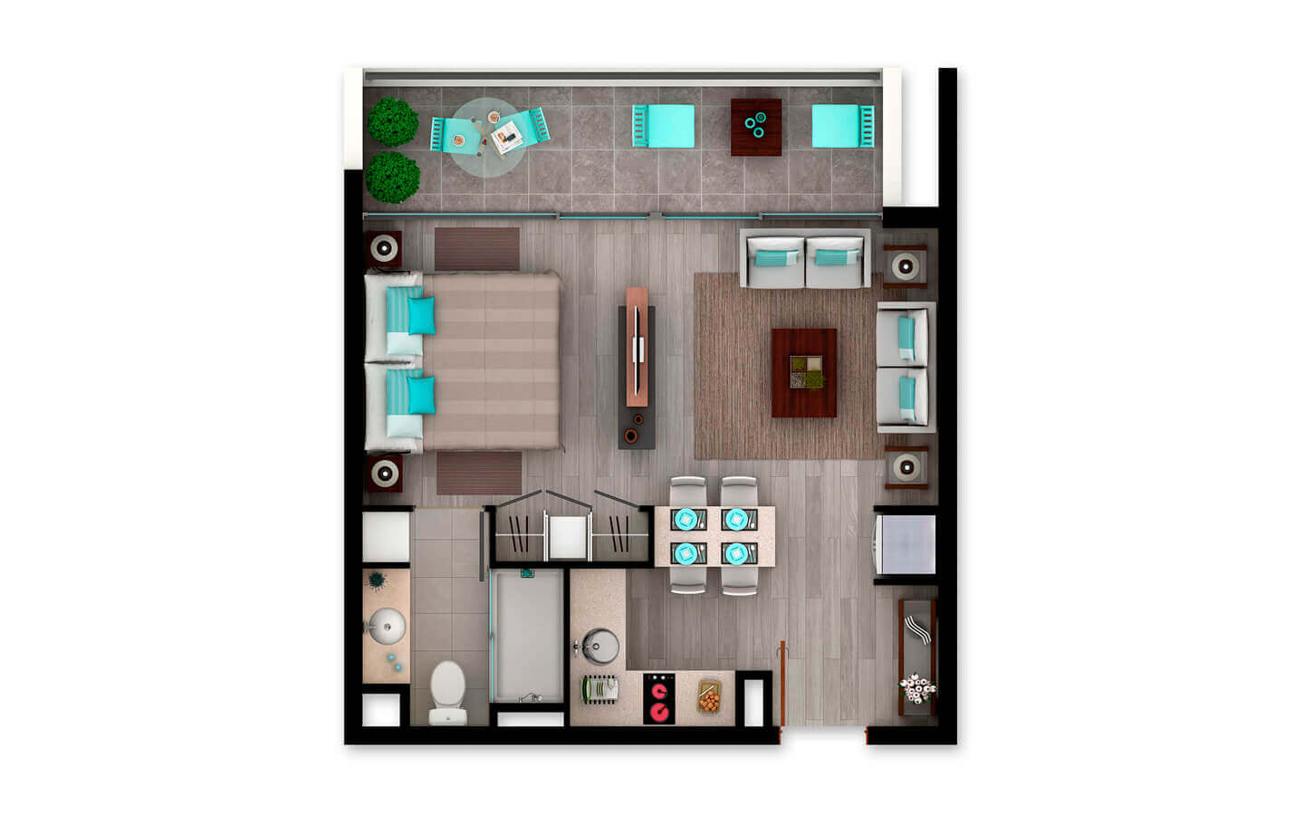 Plano del departamento