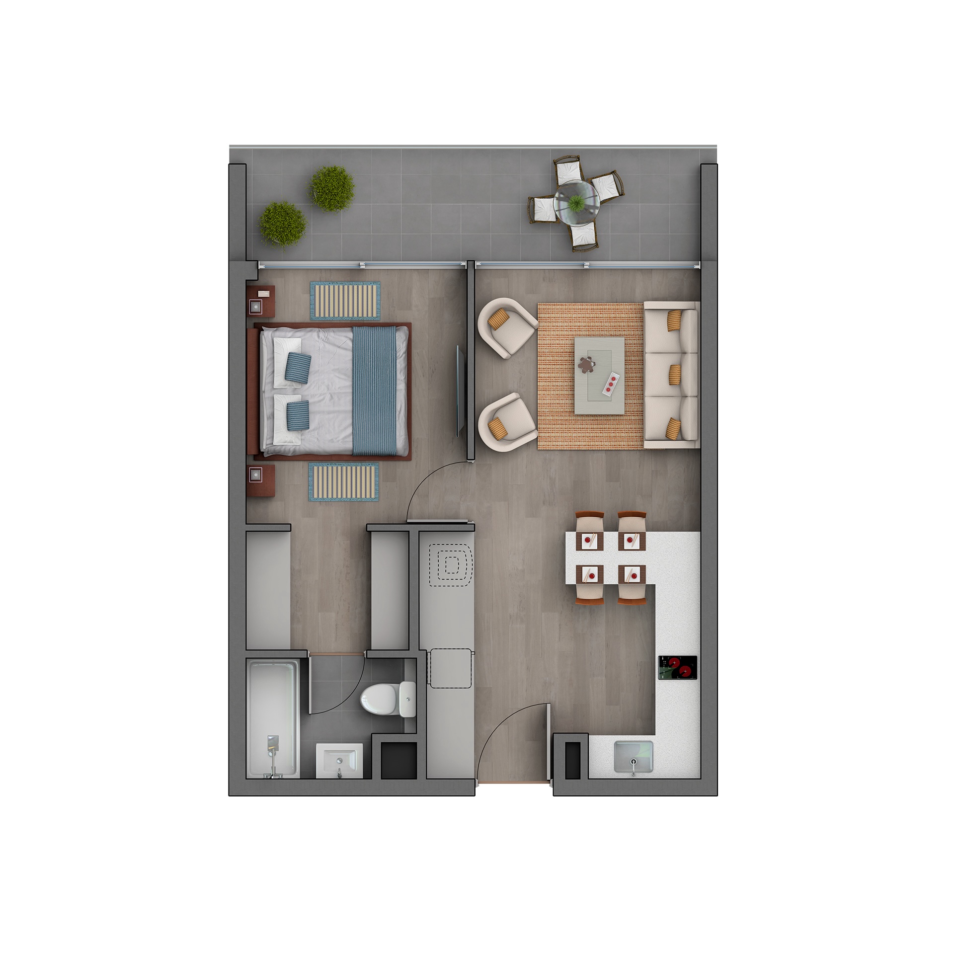 Plano del departamento