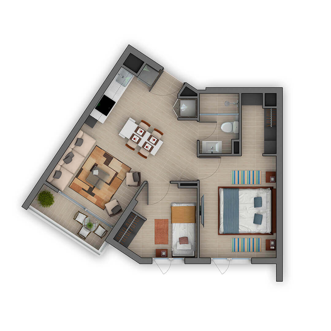 Plano del departamento