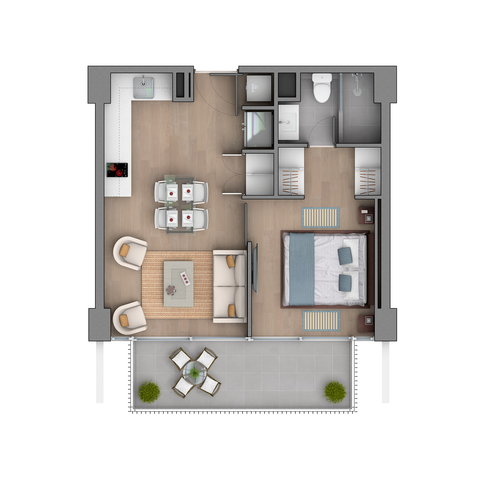 Plano del departamento