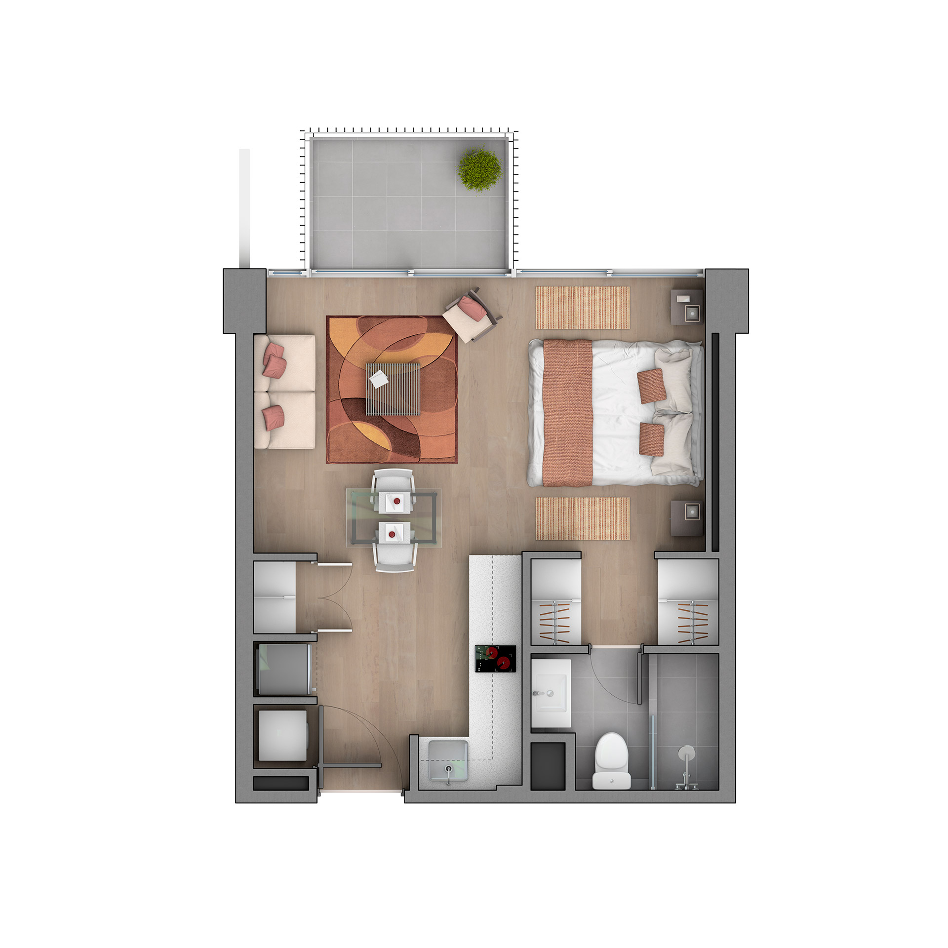 Plano del departamento